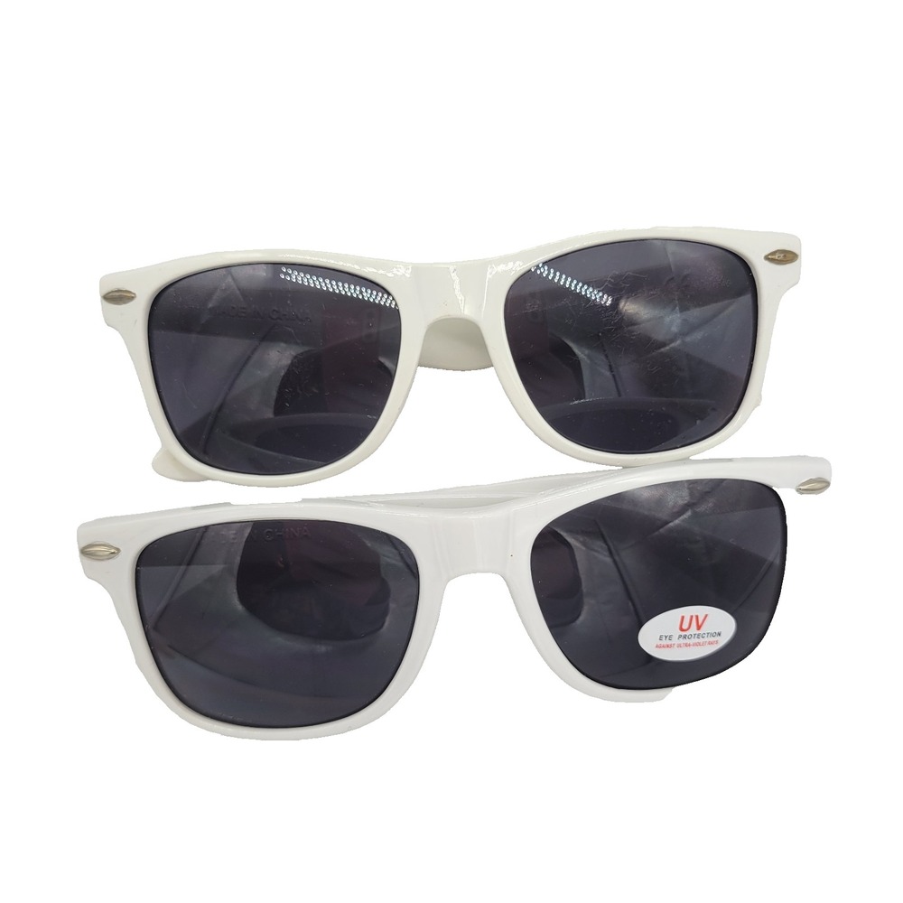Vintage 2 Pairs White Diet Coke Sunglasses Coca Cola "Show Your Extraordinary"